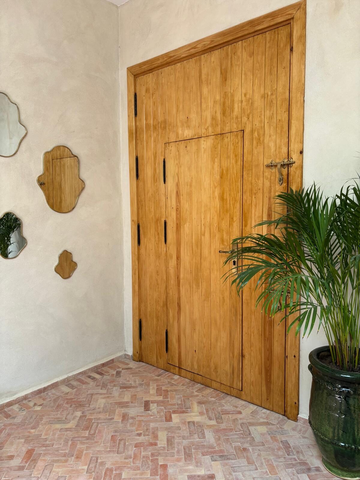 Entrée de la villa Dar Sakina